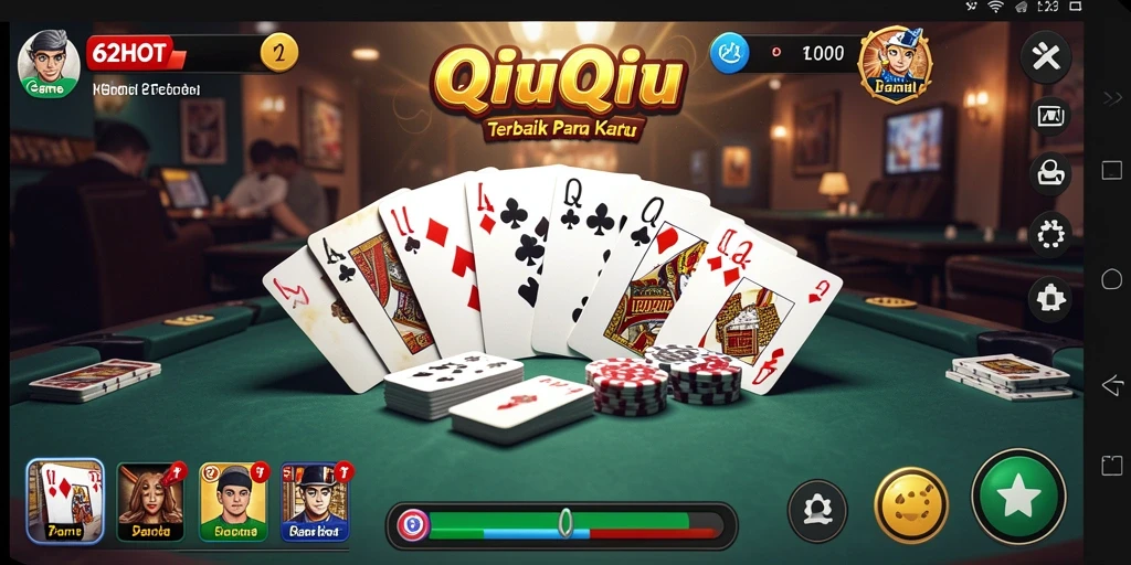 Screenshot gameplay QiuQiu yang menarik dan seru.