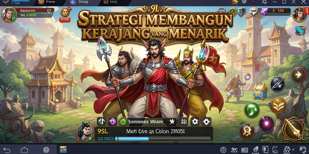 Tampilan gameplay 9SL yang mendebarkan dan strategis.