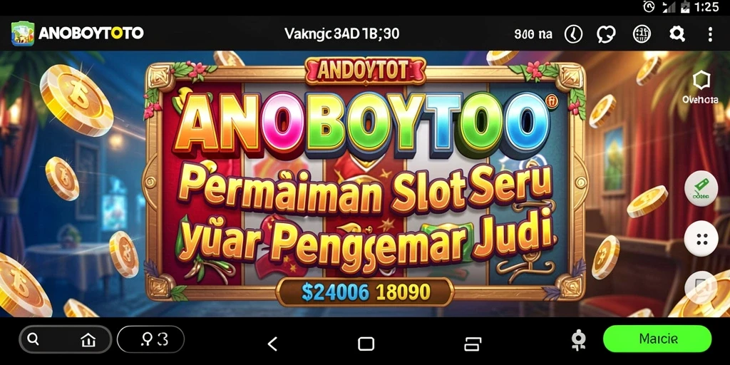 Tampilan gameplay ANOBOYTOTO yang menarik dan menantang.