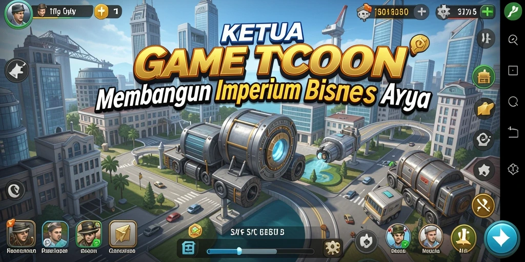 Tampilan gameplay KETUA yang menarik dengan grafis memukau.
