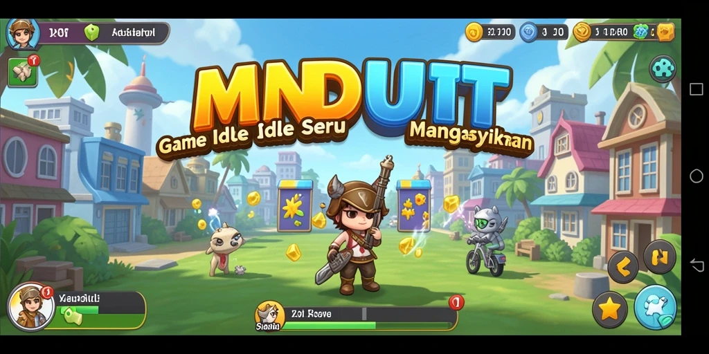 Gambaran menarik gameplay MNDUIT yang menyenangkan.