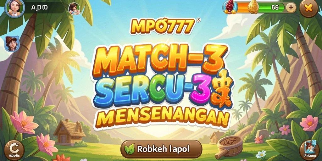 Tampilan gameplay MPO777 yang penuh warna dan menyenangkan.