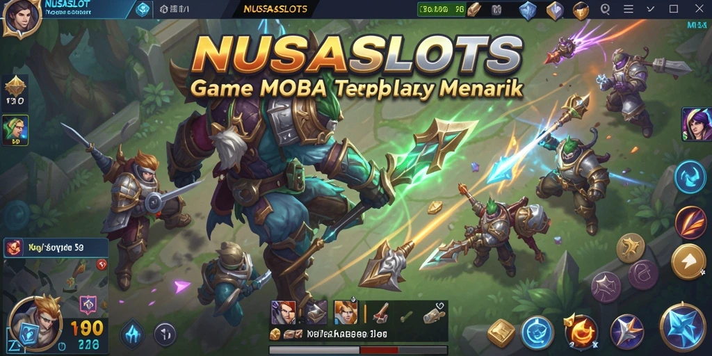 Tampilan gameplay seru dalam NUSASLOTS yang menegangkan.