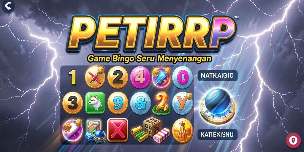 Tampilan gameplay seru dalam aplikasi Bingo PETIRRP.