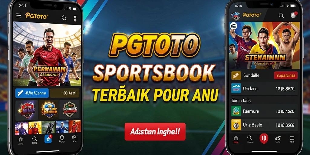 Screenshot gameplay PGTOTO yang menampilkan taruhan olahraga.