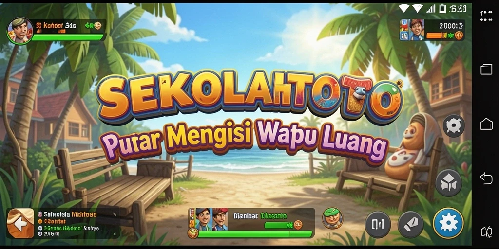 Tampilan gameplay <strong>SEKOLAHTOTO</strong> yang menarik dan menghibur.