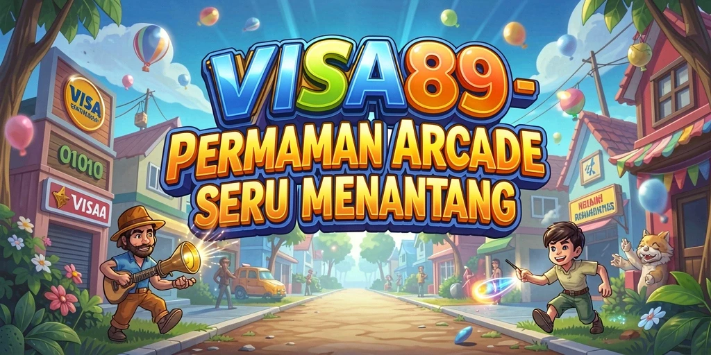 Screenshot menunjukkan gameplay seru dari VISA89 dengan karakter aktif.